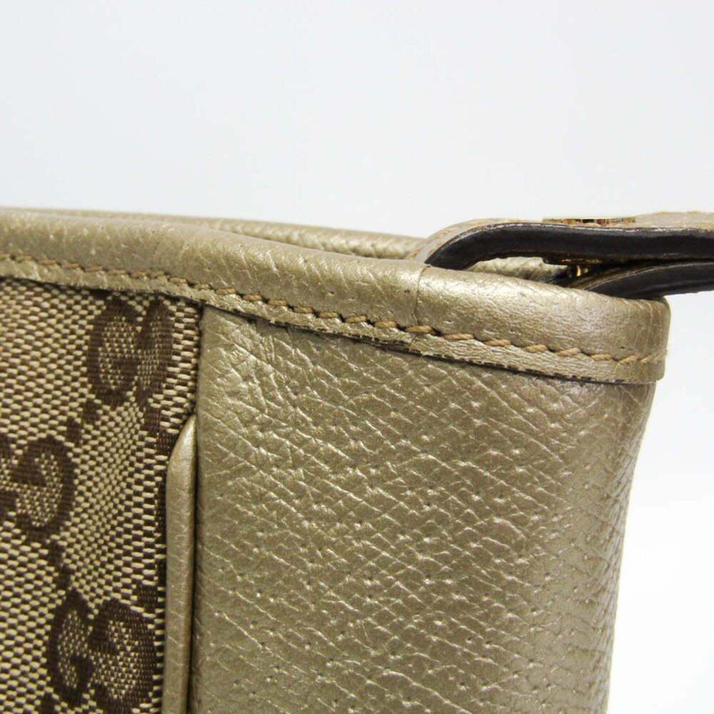 GUCCI Cream Leather Shoulder Bag - Picture 6 of 16